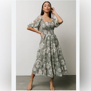 Balticborn Fabian Jacquard Midi Dress